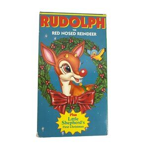 Rudolph The Red Nosed Reindeer VHS 1992 Edition Animated Holiday Classic